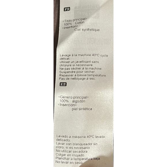 9-52 ONITSUKA TIGER X ANDREA POMPILIO Women's Coat Camo Sand-Beige/Khaki XXL - Picture 7 of 8